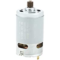 Los mejores  - Akozon Taladro de Carga del Motor DC 12V 90W- Velocidad única 9 dientes para Herramienta Eléctrica (Grado industrial)